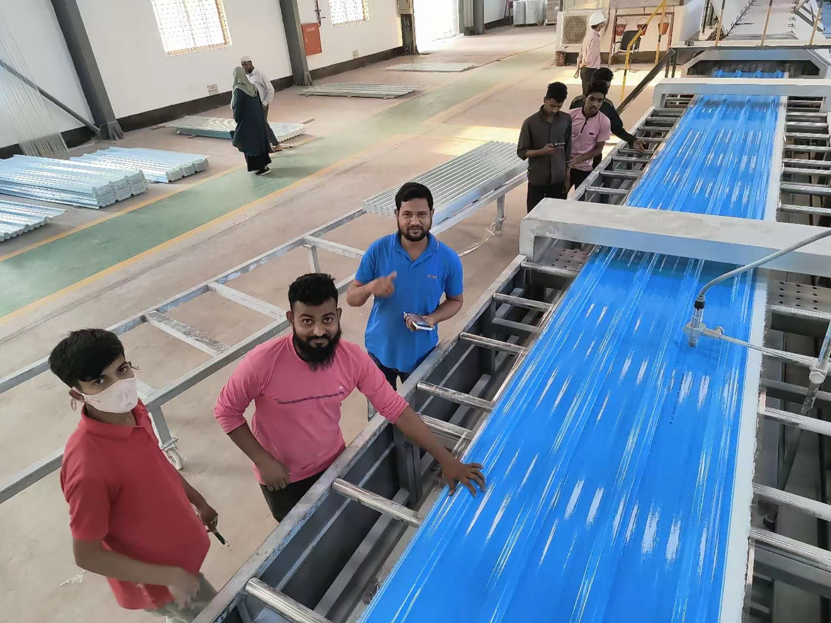 Dinuo Engineers'after-sales service is well recognized in Bangladesh